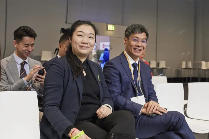 Chinese guests in the audience of the German Hospital Day 2024